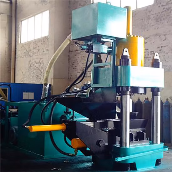 Hydraulic Press Automatic Aluminum Shavings Turnings Chips Block Making Machine