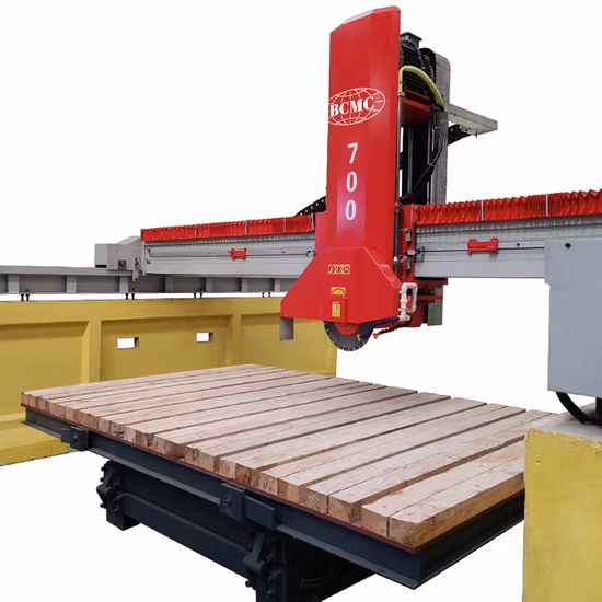 3 Axis Infrared Bridge Saw Tile Granite Quartz Laser Stone Cutting Machine