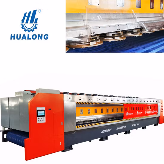 Auto Vibration Polishing Stone Granite Slab Continuous Calibrating Machine