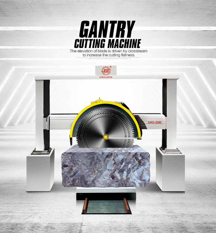 Gantry Multi Disc Block Cutting Machine with Turning Worktable