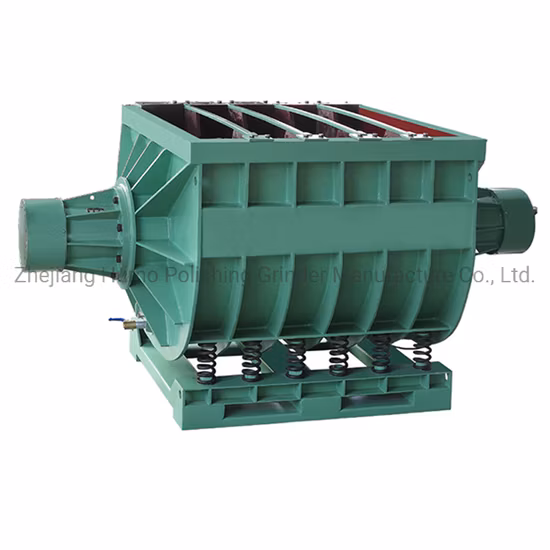 Large Volume Tumble Marble Stone and Travertine Vibratory Tub Vibratory Polishing Machine