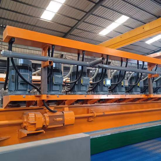 Best Automatic Multi Head Stone Polishing Grinding Machine/Granite Line Polisher/ Polishing Marble Slab Processing Equipment Manufacturer